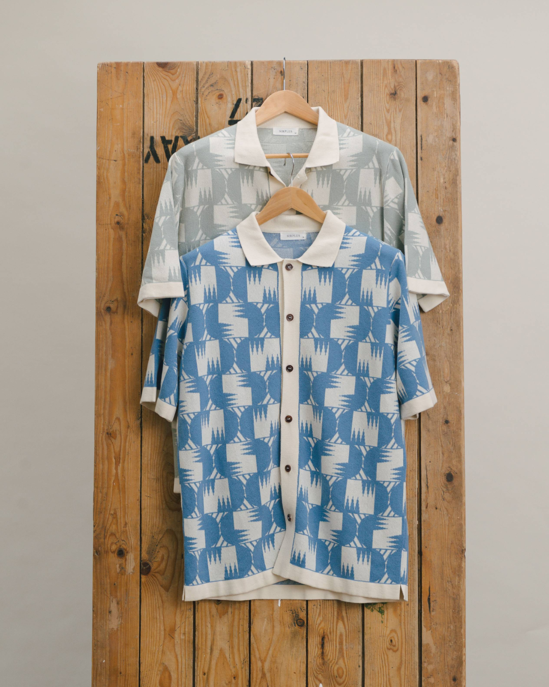Seaglass Underground Tapestry Jacquard Polo