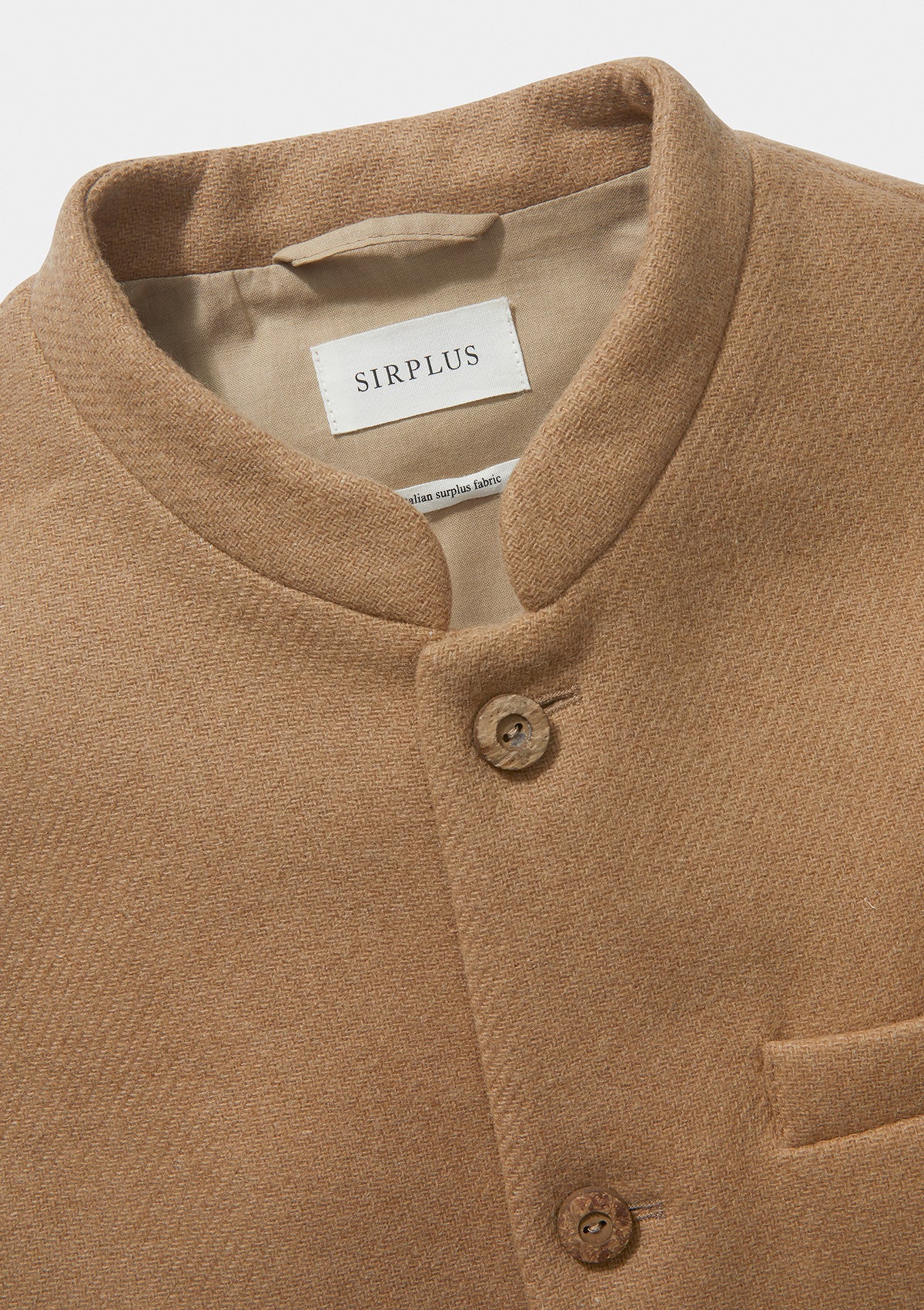 Sahara Wool Nehru Waistcoat, Nehru Waistcoats - SIRPLUS