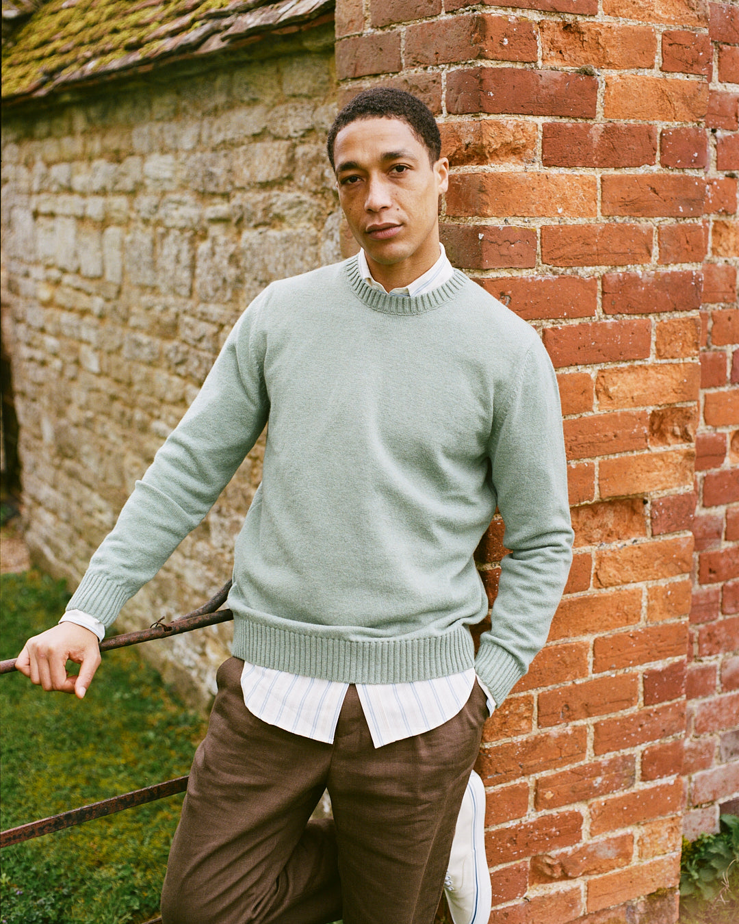 Mojito Lambswool Crew Neck Jumper, Crew Neck Jumper - SIRPLUS