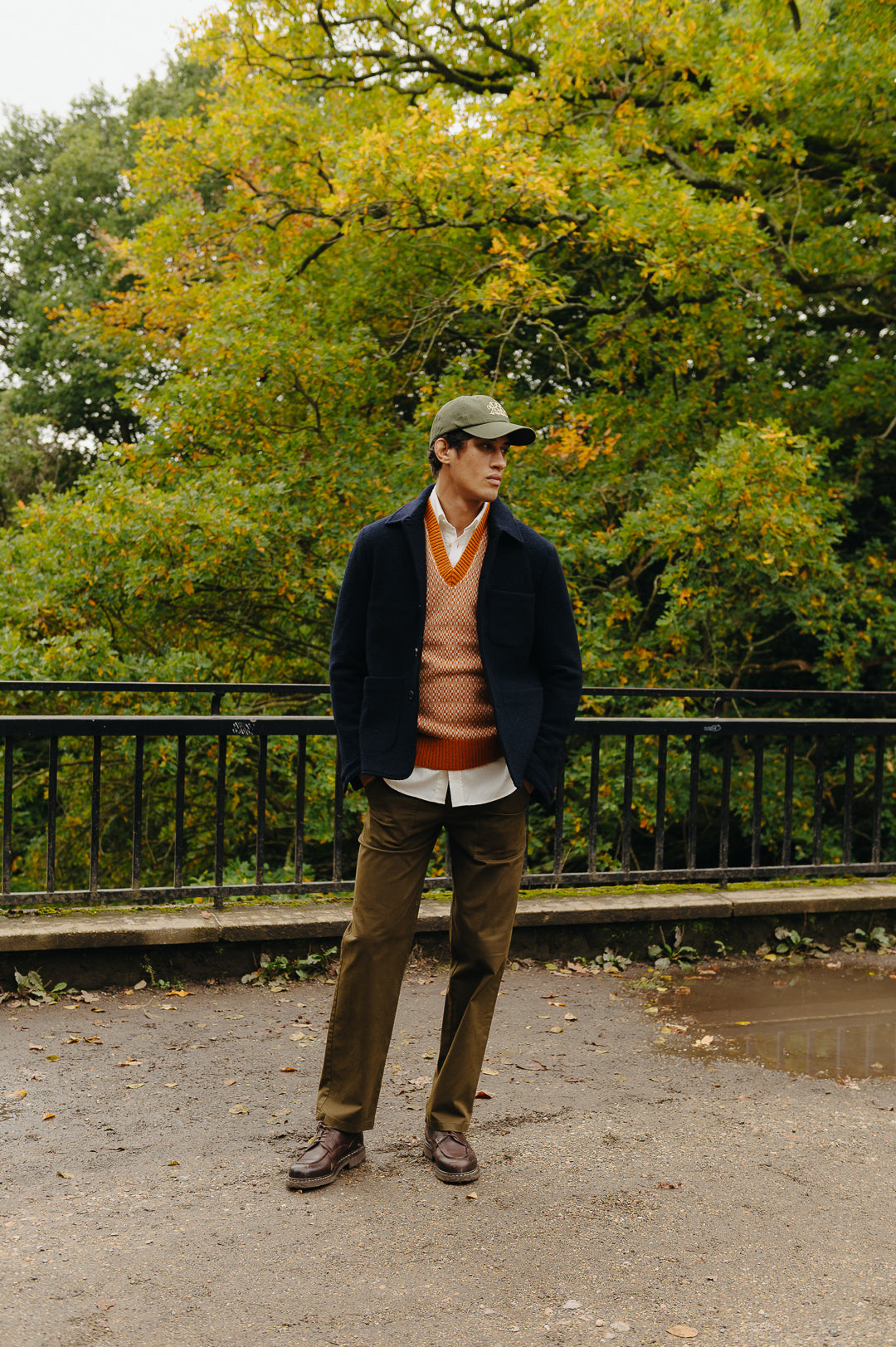 Navy Boucle Chore Jacket, Chore Jacket - SIRPLUS