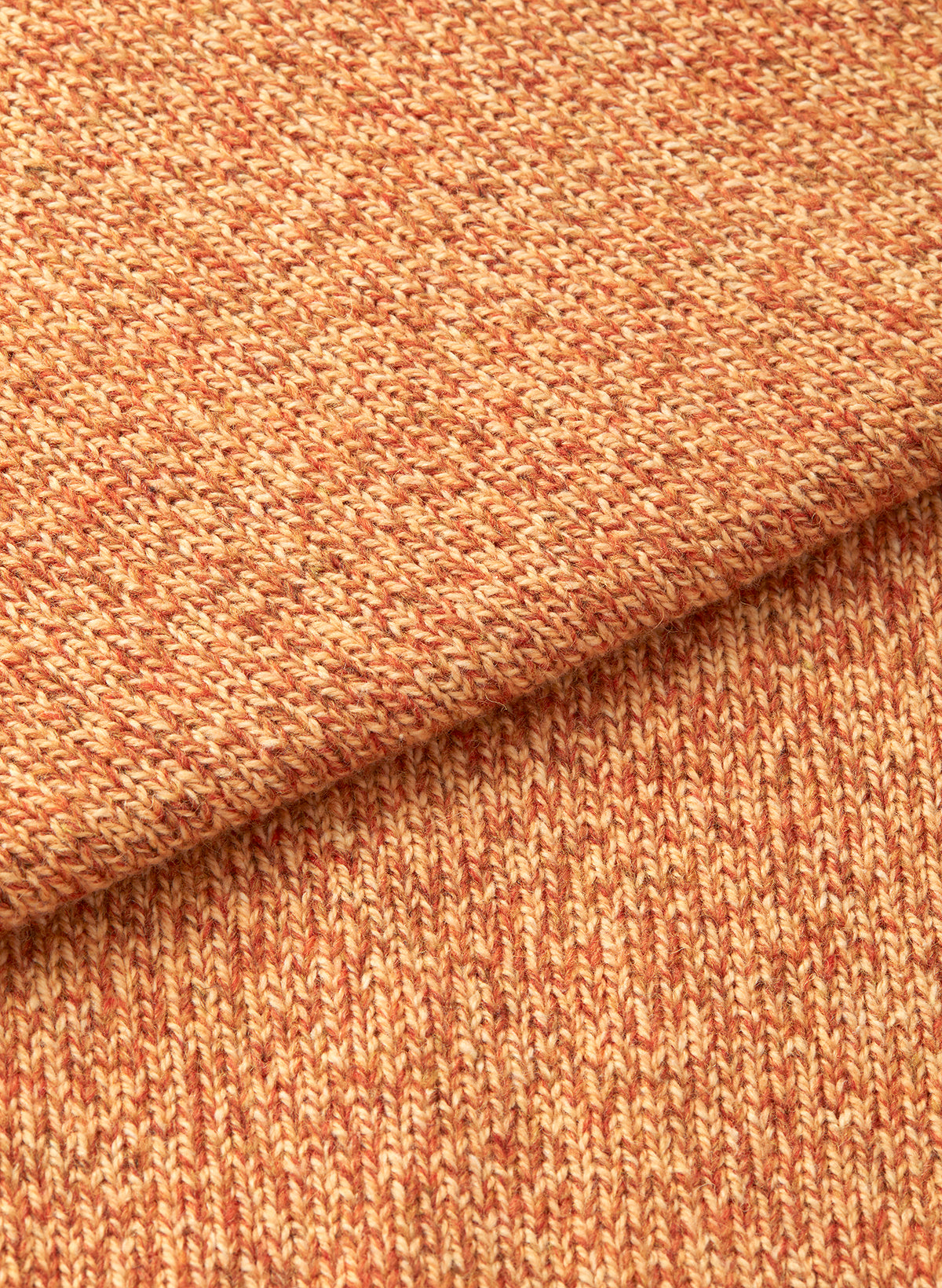Apricot Melange Roll Neck Jumper, Roll Neck Jumper - SIRPLUS