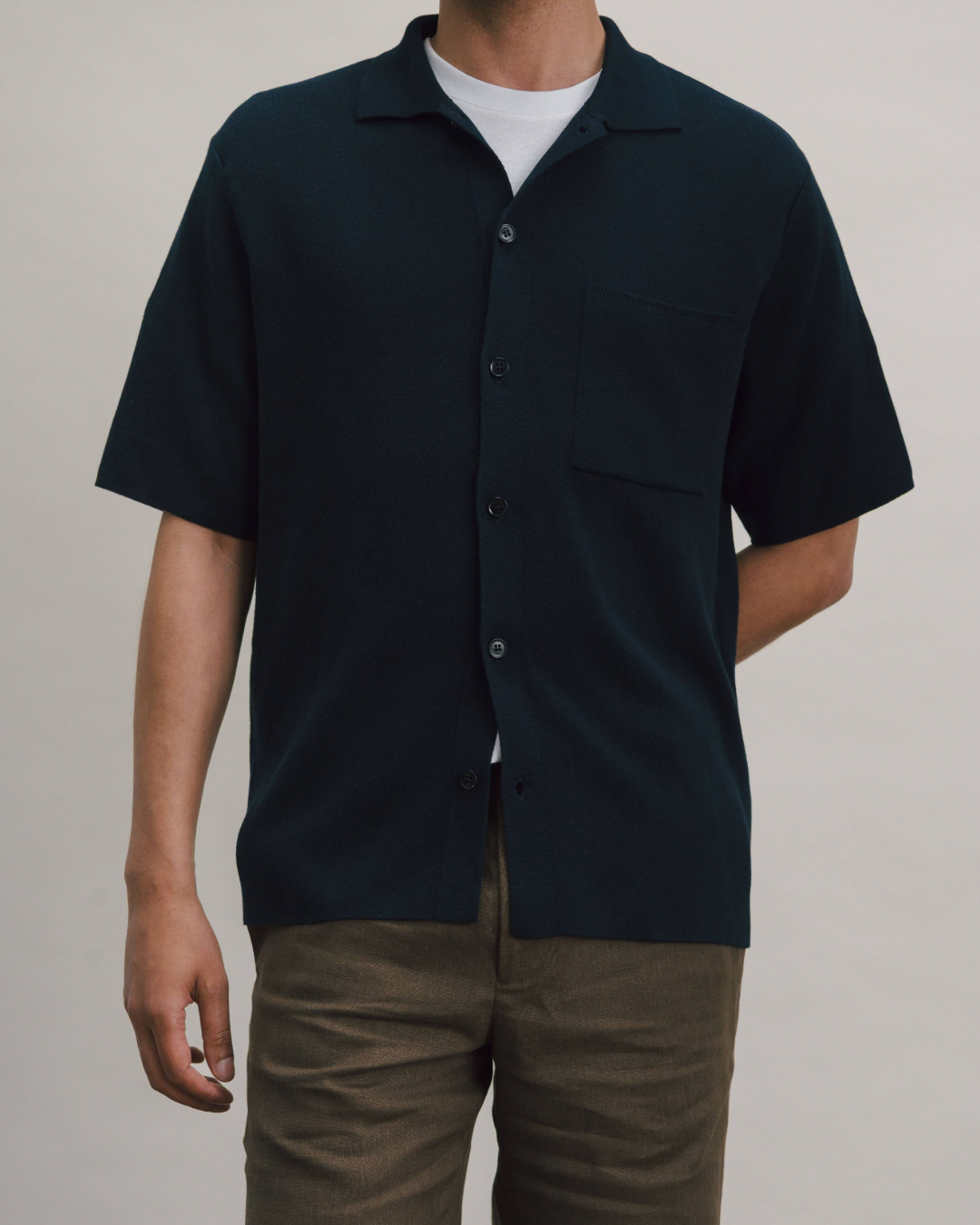 Hickory Brown Linen Drawstring Shorts