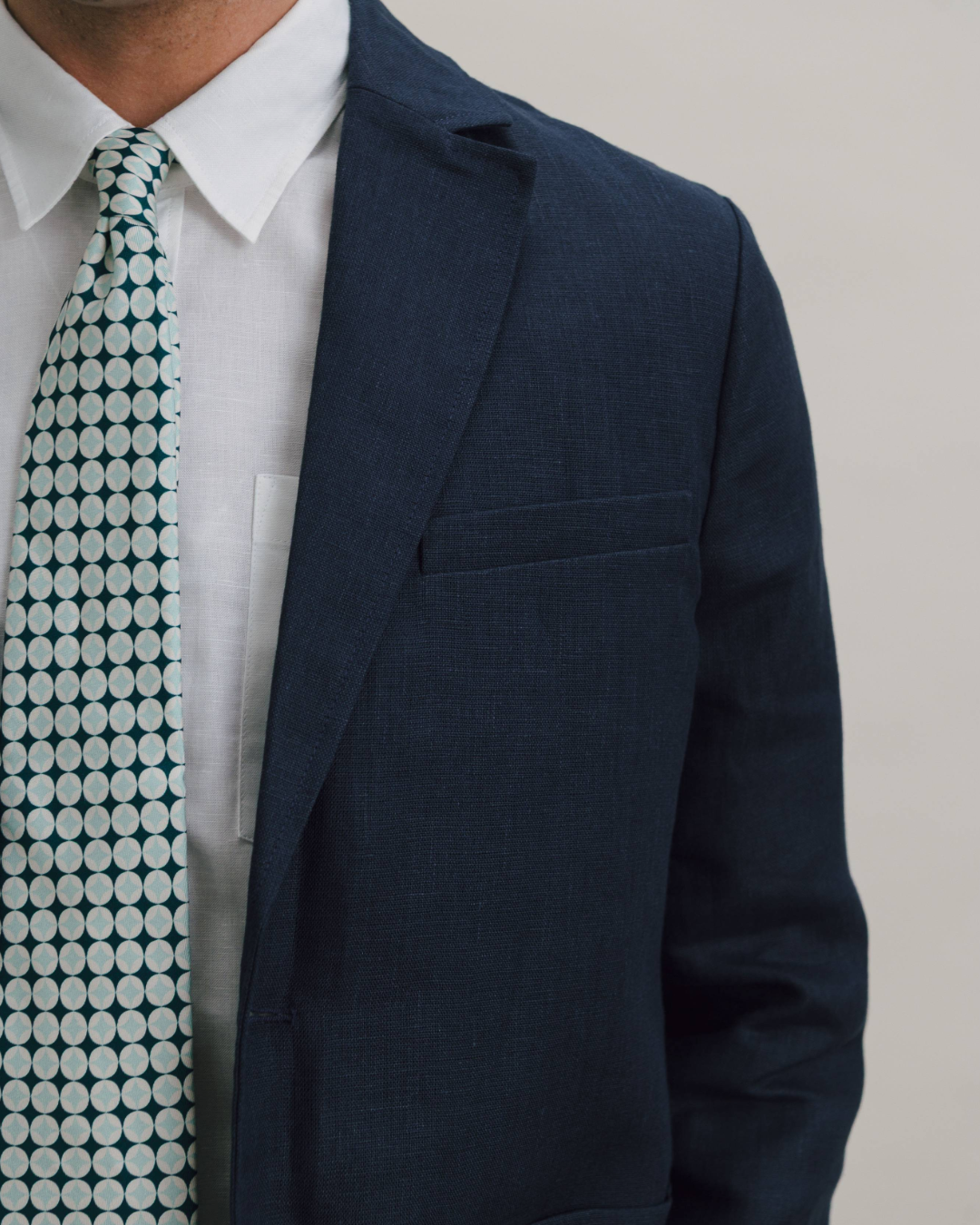 Blue Nights Linen Blazer