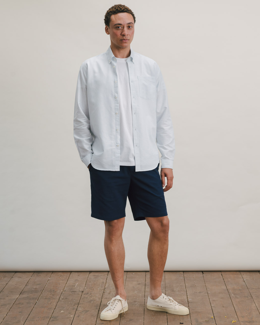 Air Blue Stripe Button-Down Shirt