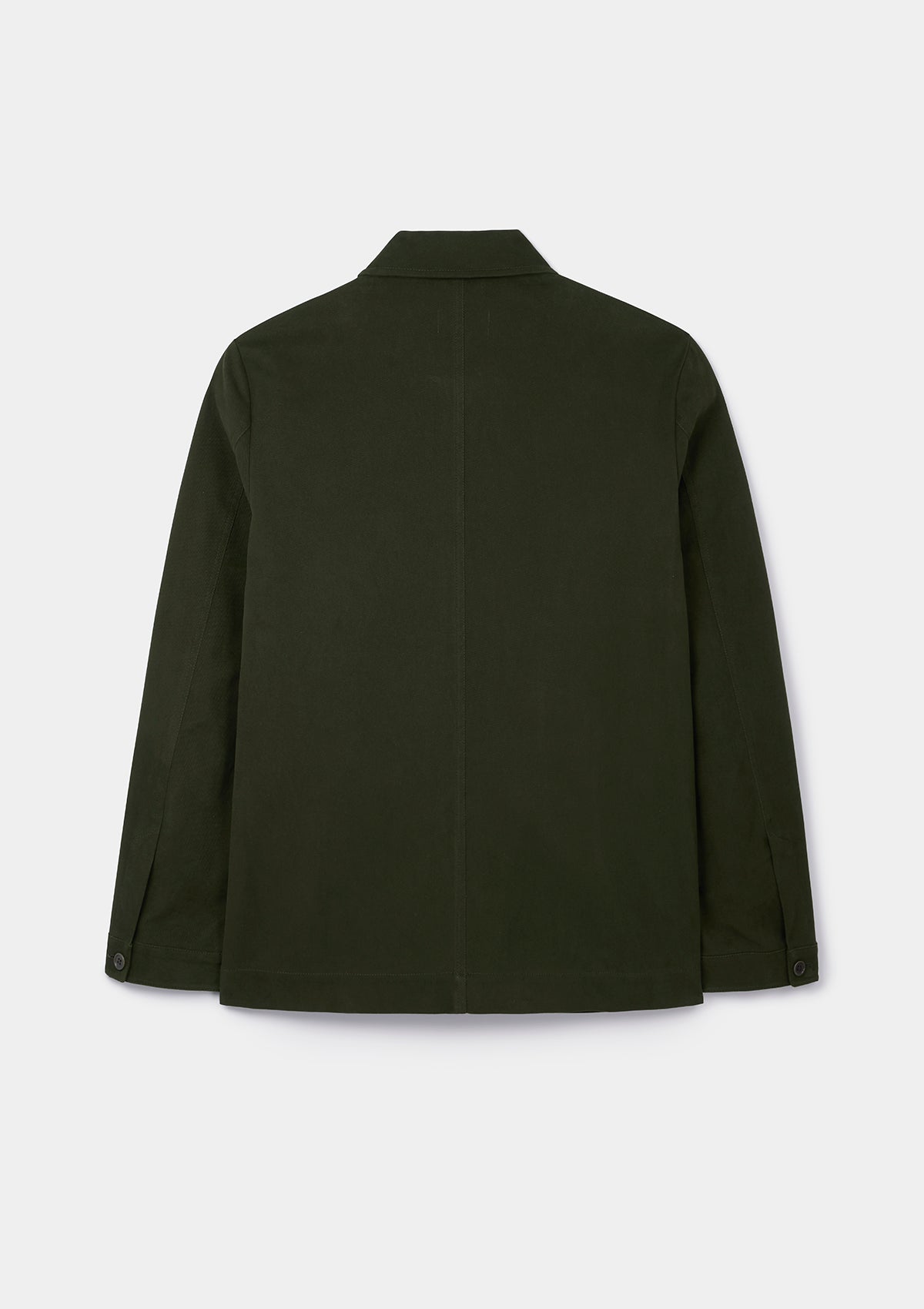 Olive Cotton Chore Jacket, Chore Jacket - SIRPLUS