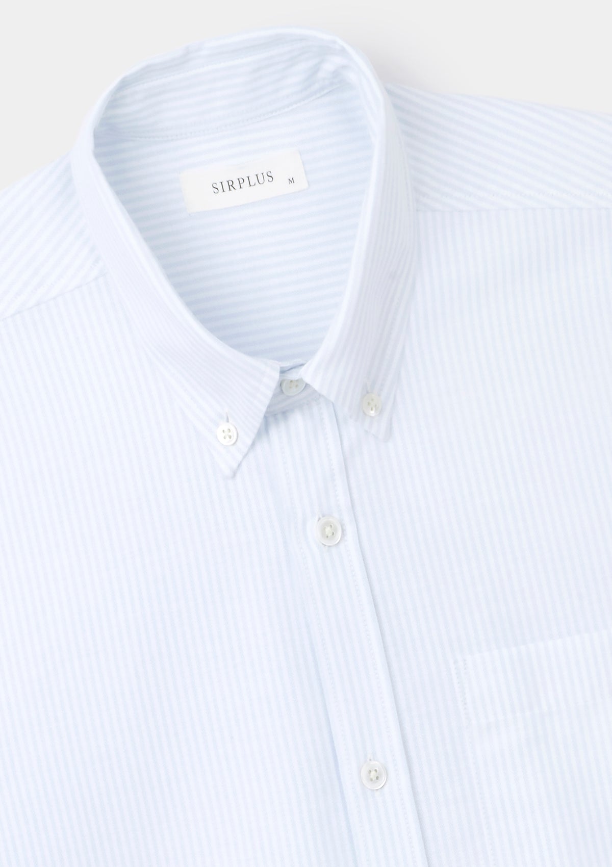 Air Blue Stripe Button-Down Shirt, Collar Shirt - SIRPLUS