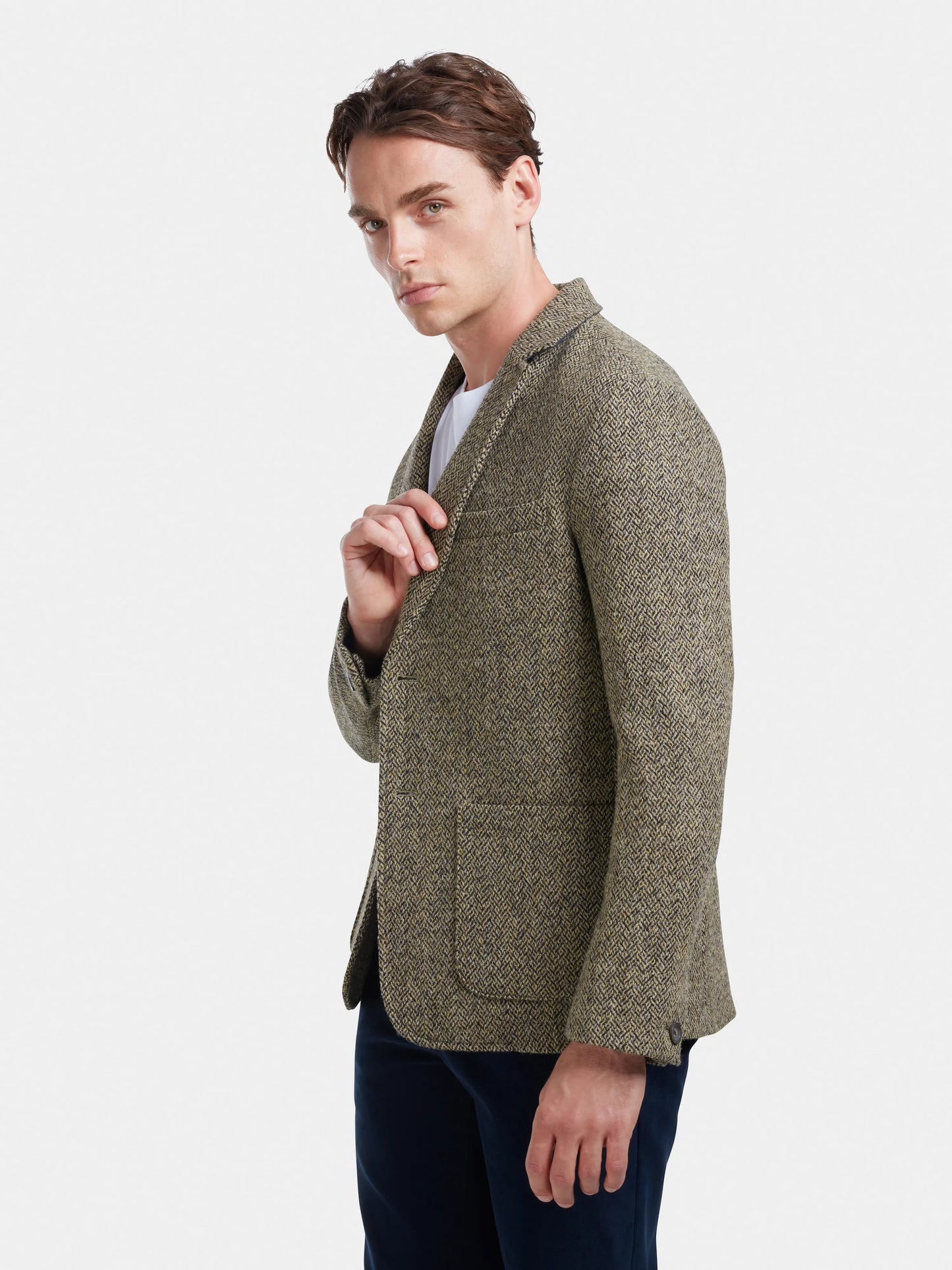 Brown Harris Tweed Blazer, Blazers - SIRPLUS