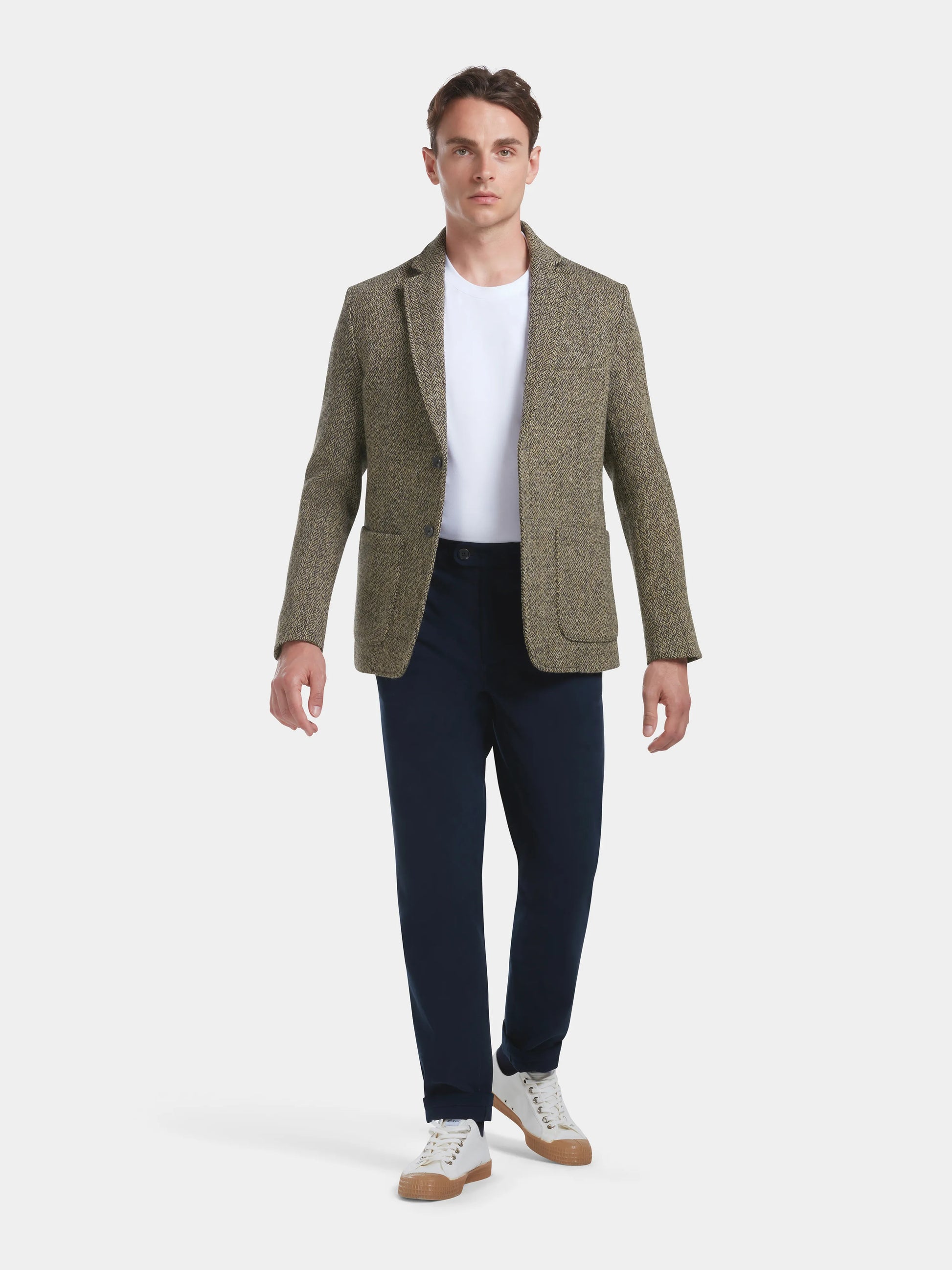 Brown Harris Tweed Blazer, Blazers - SIRPLUS