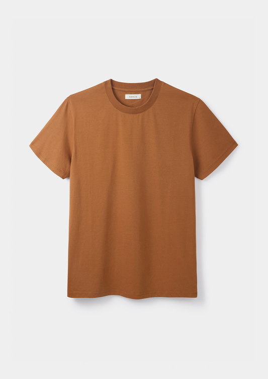 Sandstone Orange Organic Cotton T-Shirt, T-Shirt - SIRPLUS