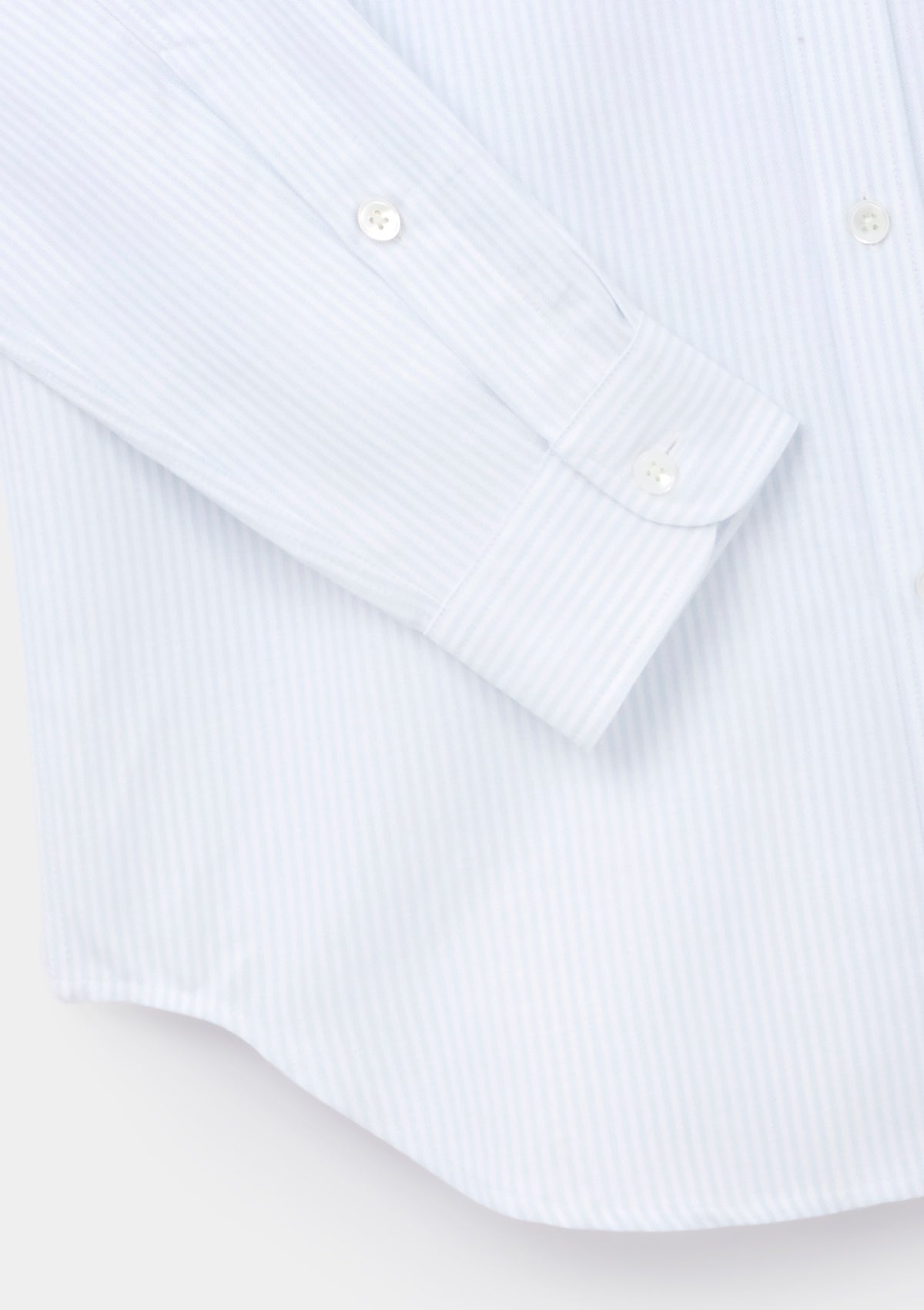 Air Blue Stripe Button-Down Shirt, Collar Shirt - SIRPLUS