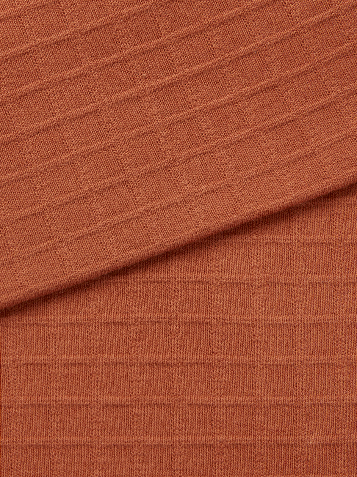 Terracotta Graph Jersey Cuban Shirt, Polo Shirt - SIRPLUS