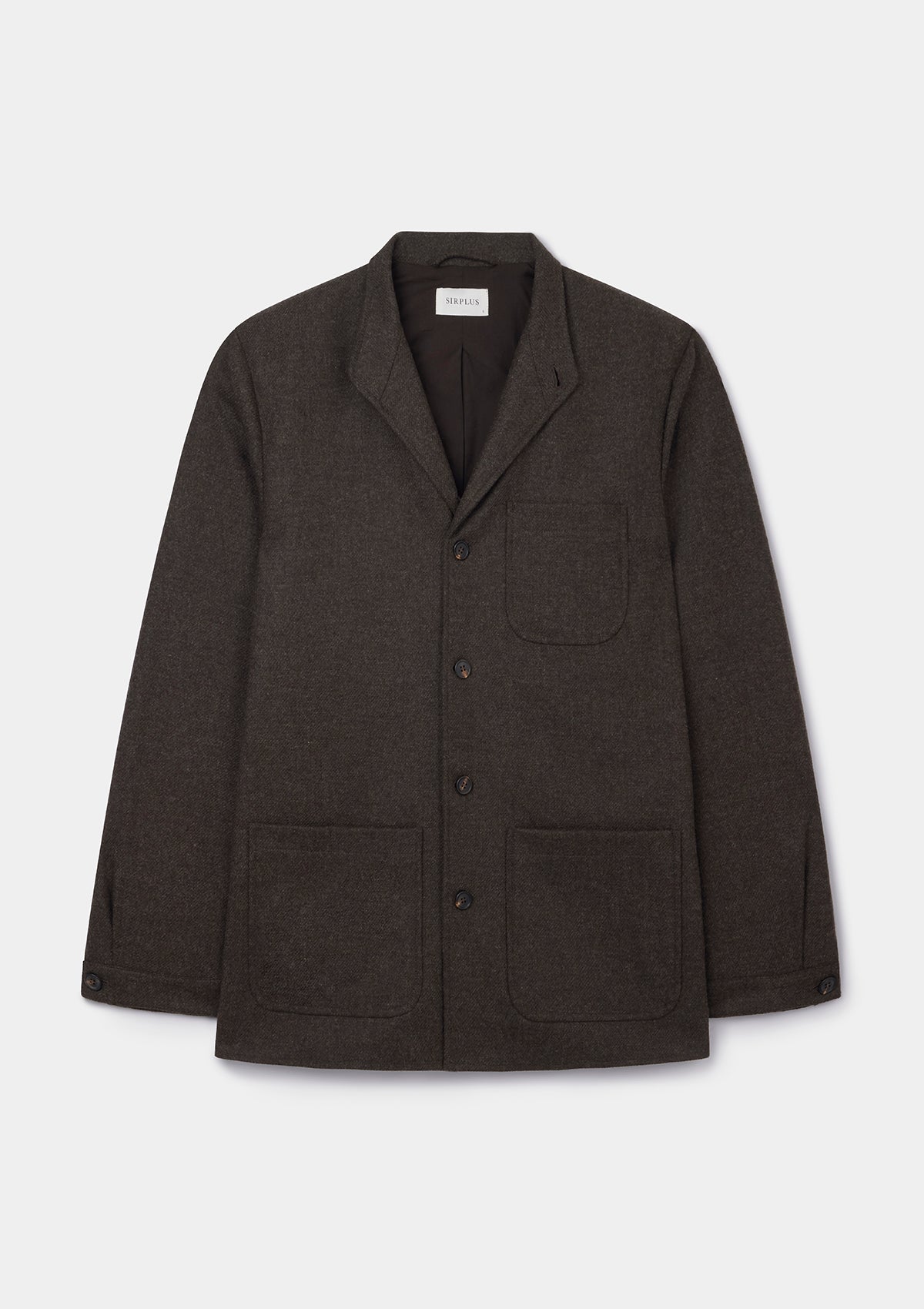 Walnut Brown Twill Teba Jacket, Teba Jacket - SIRPLUS
